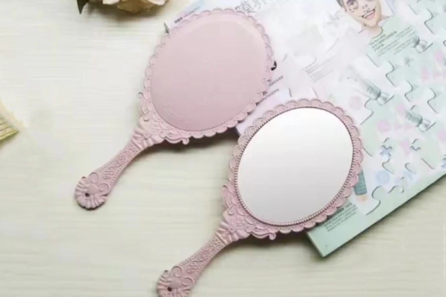 Handheld Makeup Mirror