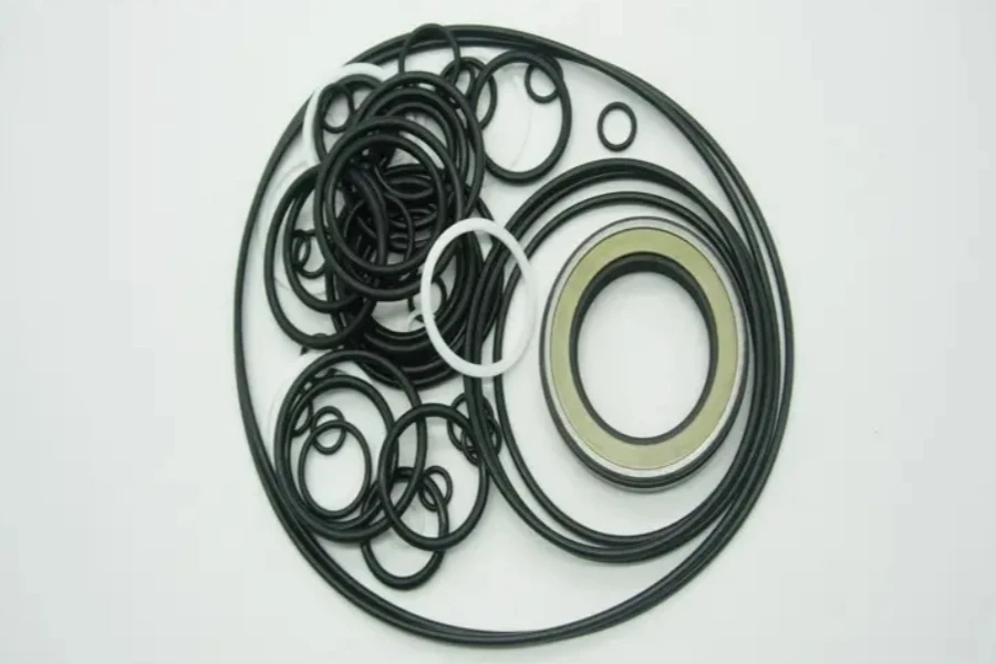 Hydraulic pump oil seals