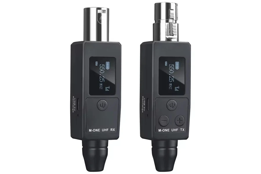 Professional UHF Wireless XLR Speaker Transmitter Converter