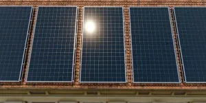Solar panels renewable energy