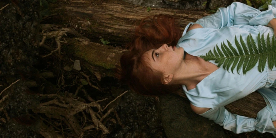 Woman Lying on the Branch