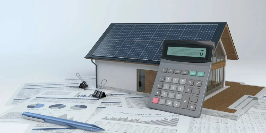 calculation of photovoltaic panel