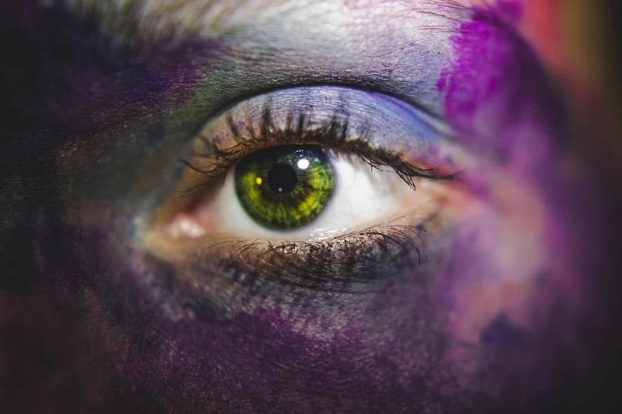 eye, macro, human