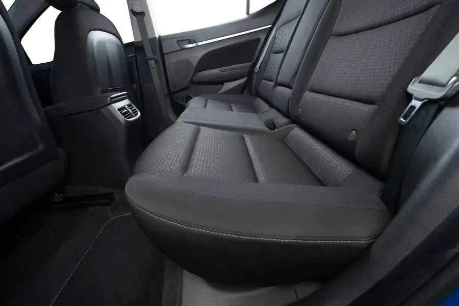 A Black Car Seats