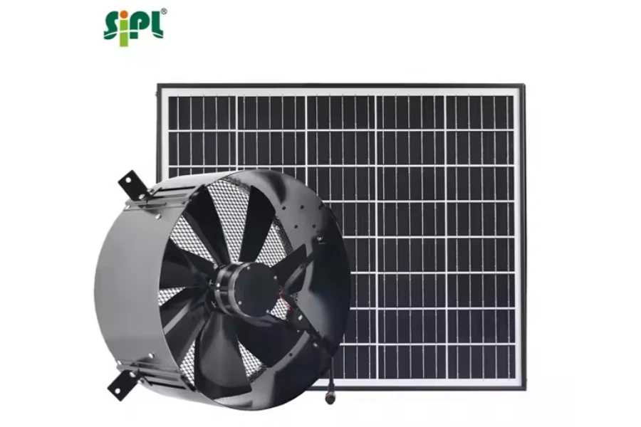 Energy Saving Greenhouse Cooling Solar Exhaust Vent Fan