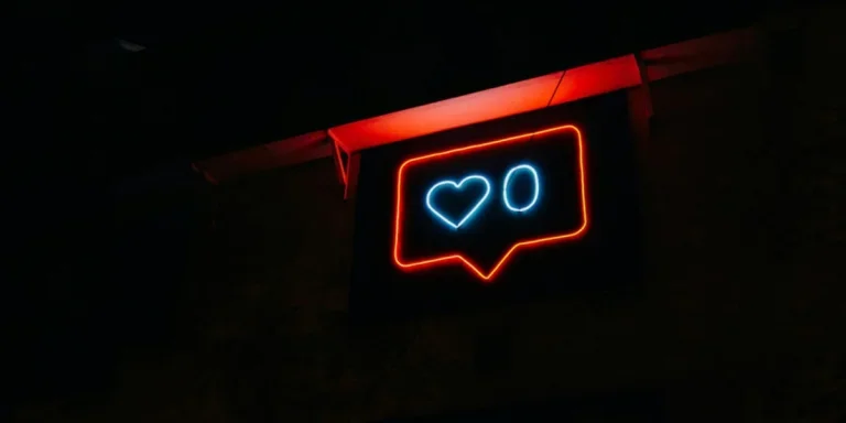 Heart and zero neon light signage