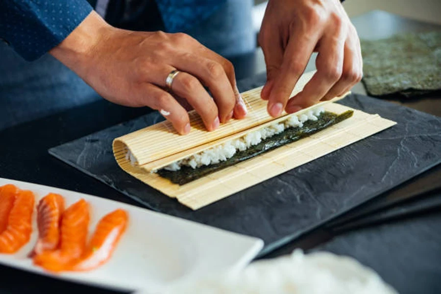 Sushi on a Plate