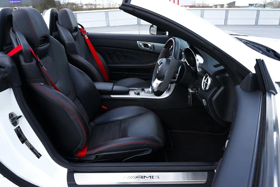 View of the Interior of a Car