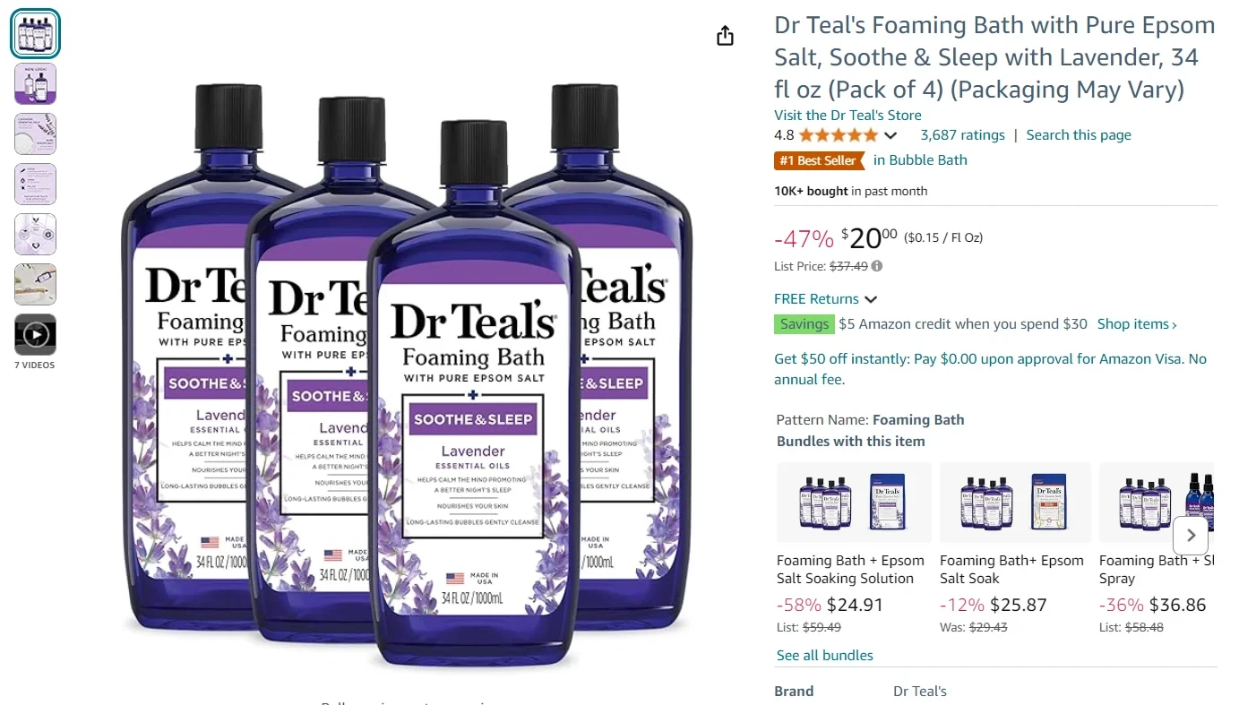 Review Analysis Of Amazon’s Hottest Selling Bubble Baths In The Usa 