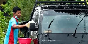 car washing, worker, car wallpapers