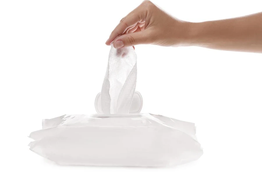 disposable facial tissue