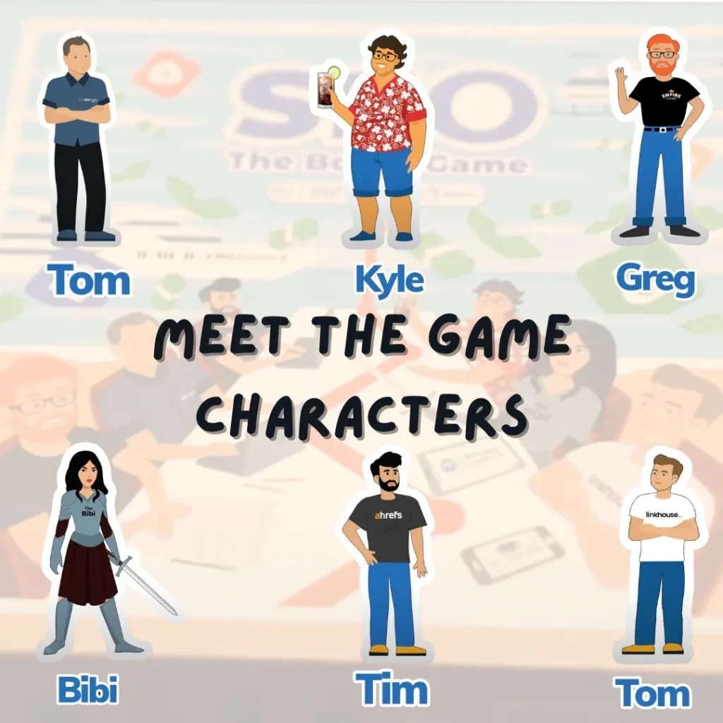 meet the game characters