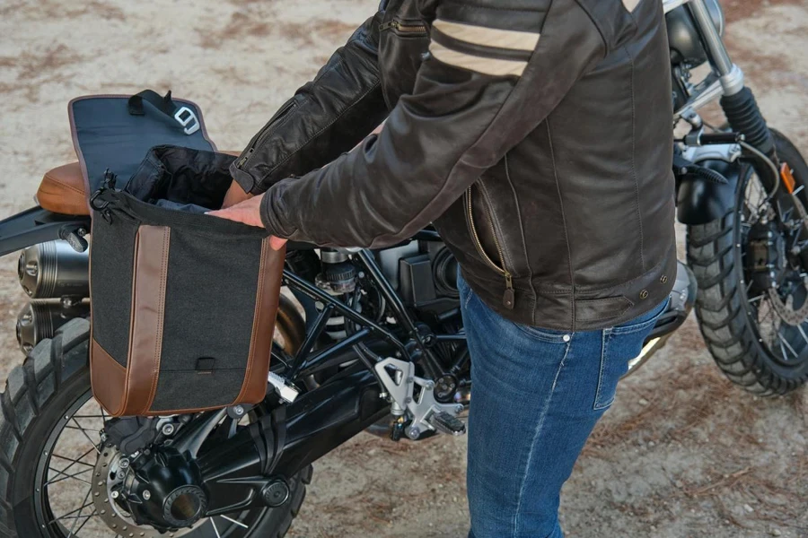 motorcycle saddlebag