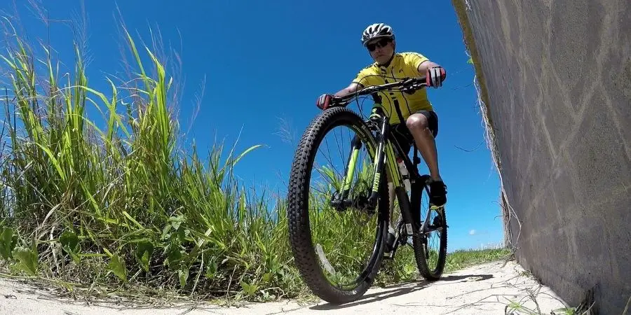 nature, bike, trail