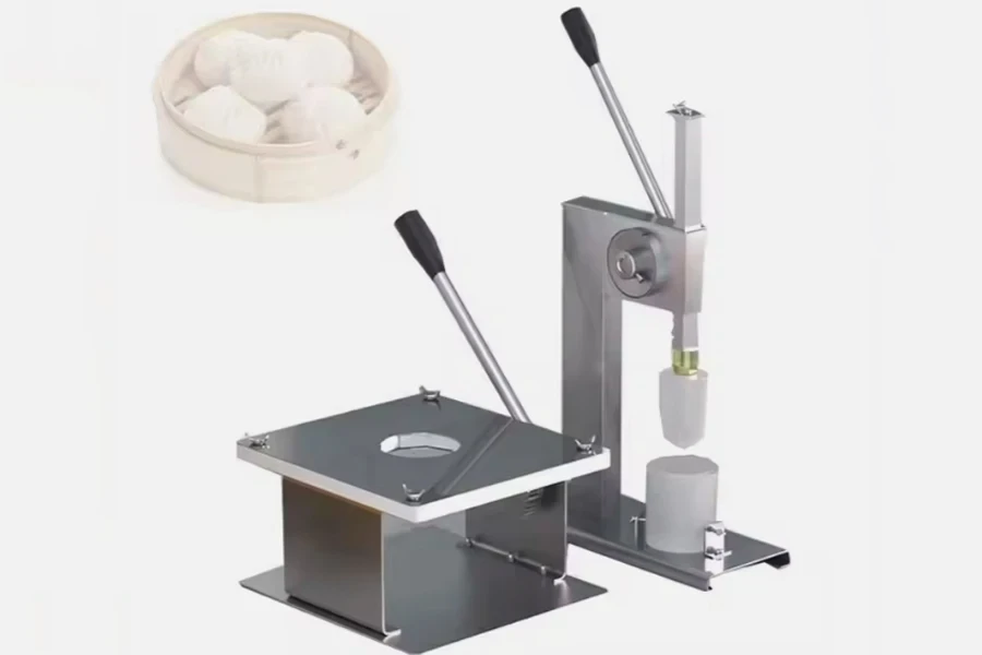 steel steamed bun sealer machine