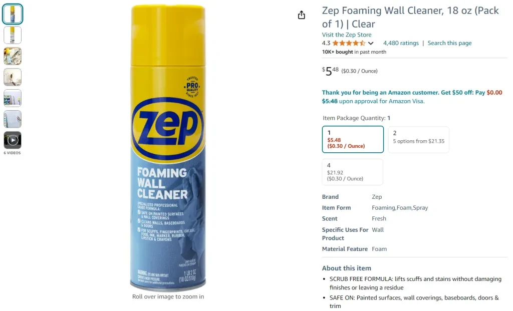 wall cleaner