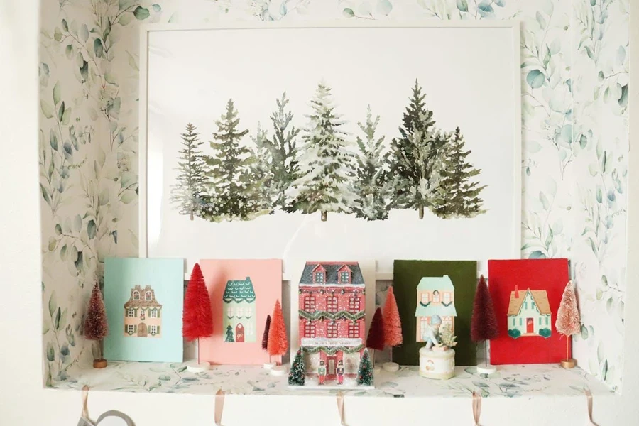 3D Christmas cards double as charming holiday decor pieces