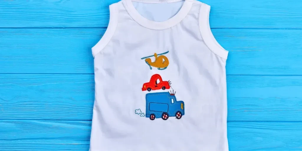 Baby boy white t-shirt print design