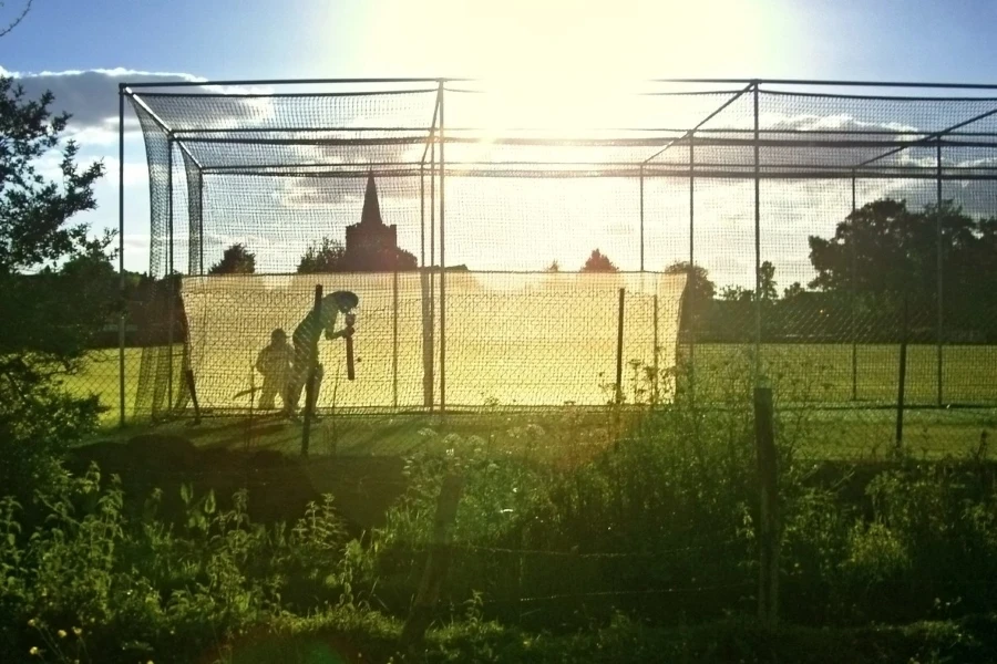 Cricket practice nets