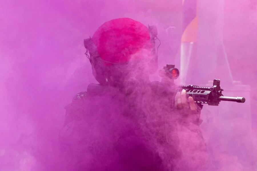 Gendarmerie Soldiers Participating in Exercises in Taiwan