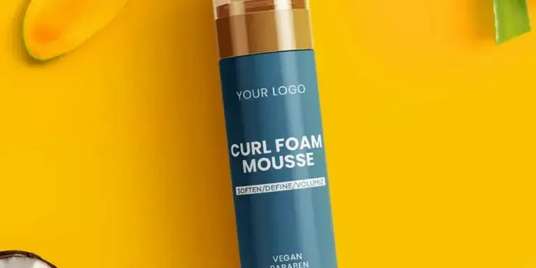 Hair mousse, a lightweight styling foam