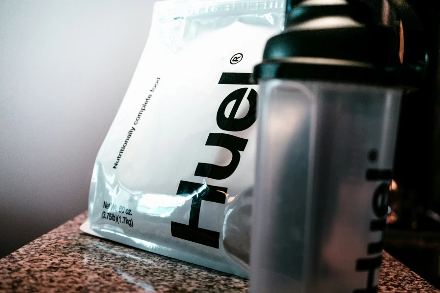 Huel protein powder meal replacement shake