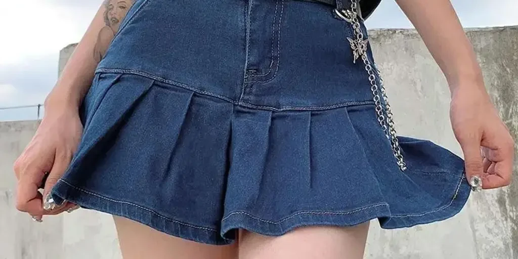 Ruffle mini skirts have become a staple in the fashion world