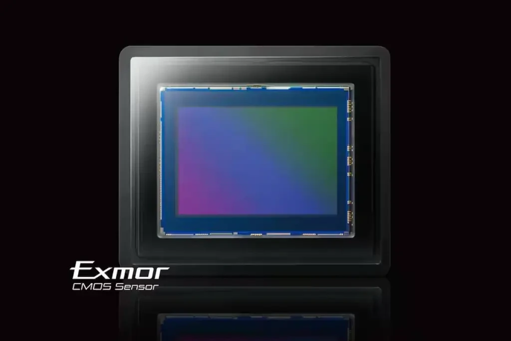 Sony camera sensor close-up