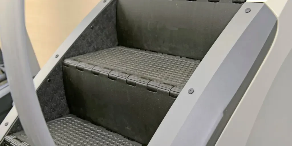 Stairclimbing machine in the gym