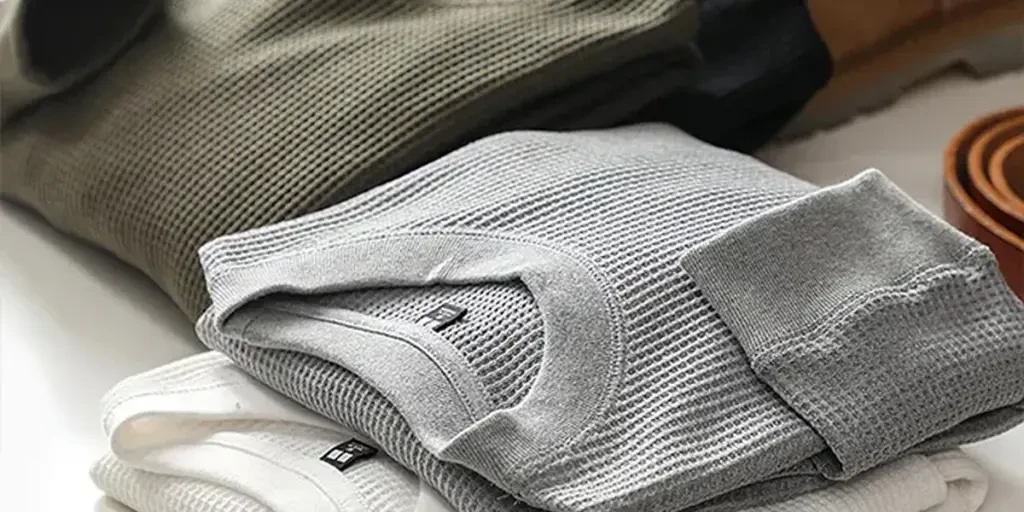 Texture and Comfort The Waffle Knit Advantage