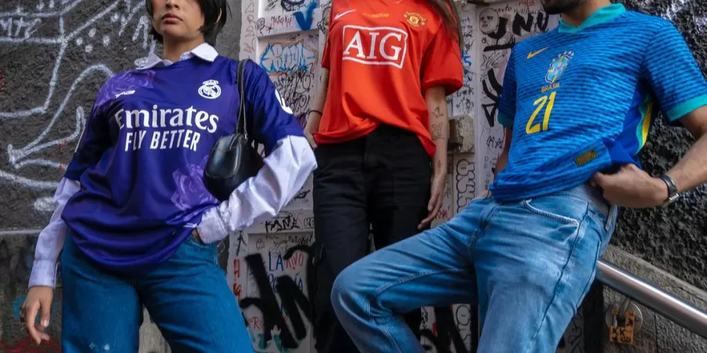 Three diverse friends express unique urban fashion in Cuenca, Ecuador