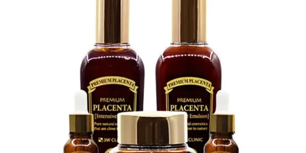 a series of placenta skin care