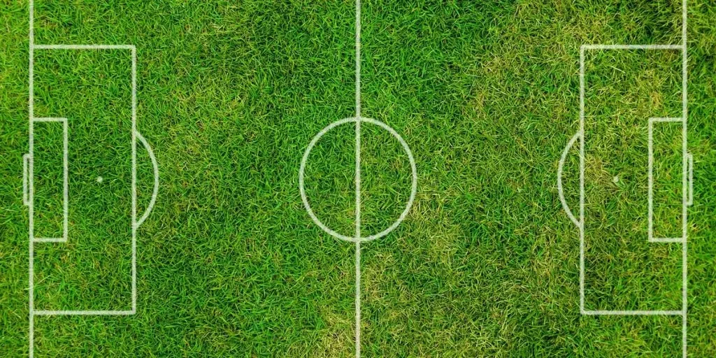 football pitch, soccer, lawn