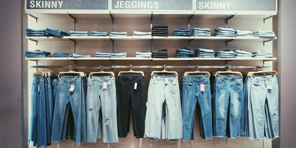 hanged jeans lot