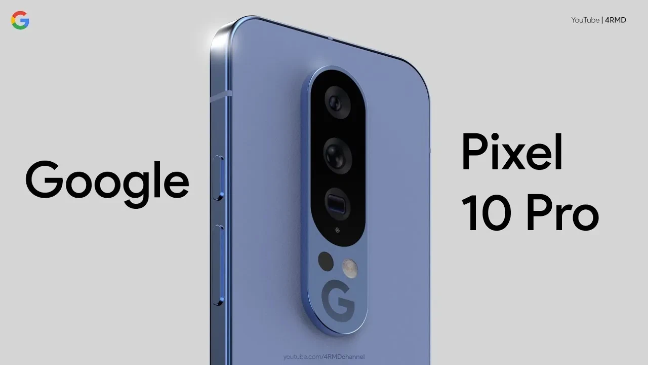 Google Pixel 10 Pro Concept Reveals Vertical Camera Design -