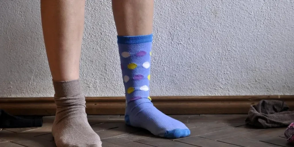 socks on the floor