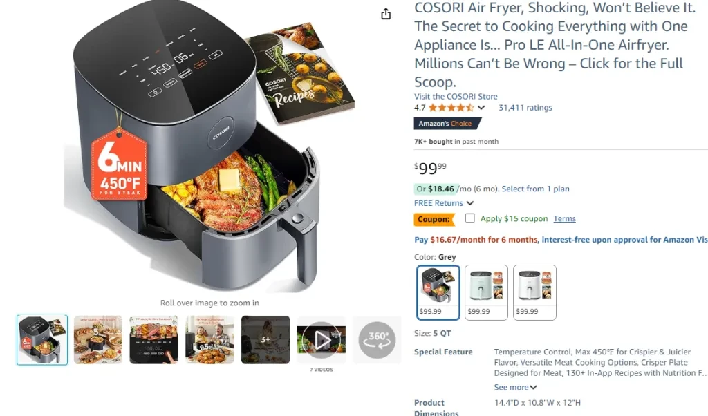 Air Fryer Oven