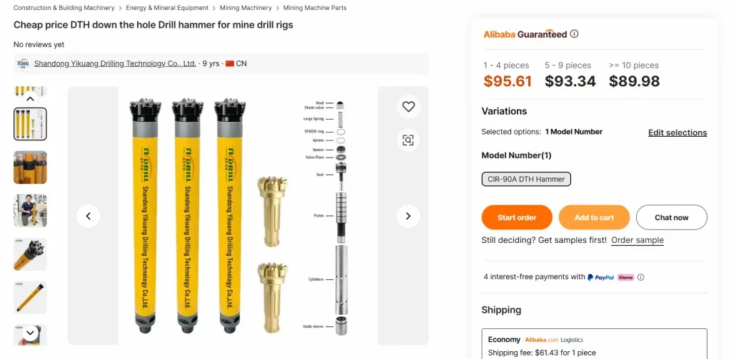 DTH Down the Hole Drill Hammer