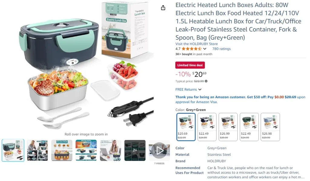 Electric Lunch Box