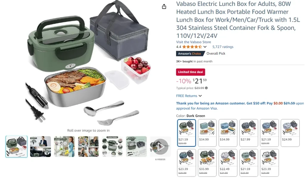 Electric Lunch Box