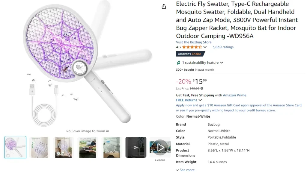 Electric Mosquito Killer