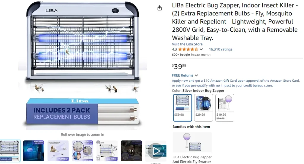 Electric Mosquito Killer