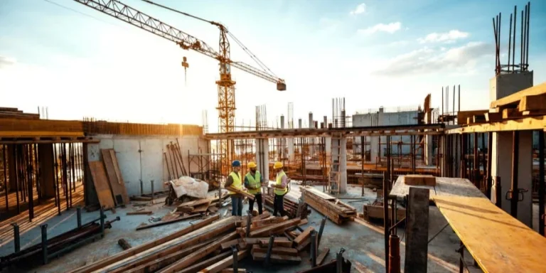 Experienced Engineer Explaining the Problems in Construction Works