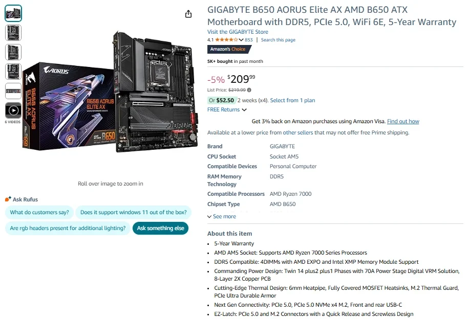 Gigabyte B450M DS3H V2