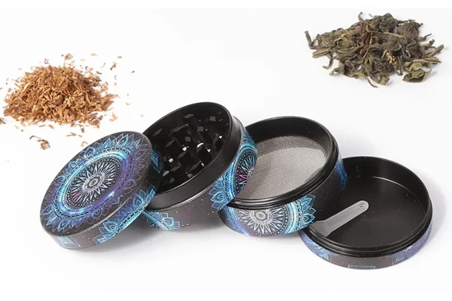 Metal Zinc Alloy Herb Grinder