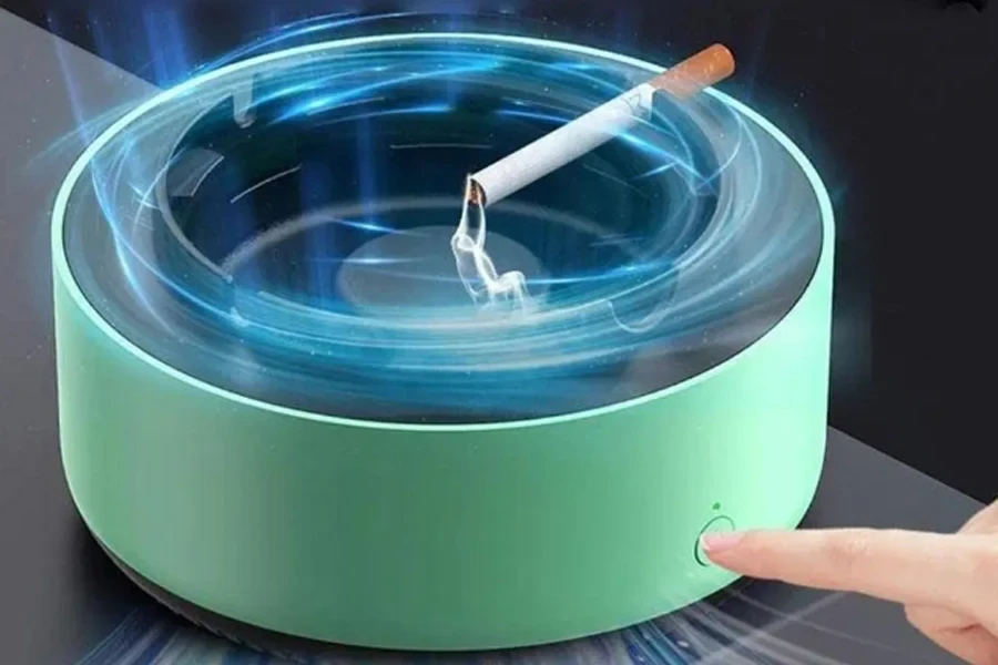 Multipurpose Smokeless Ashtray