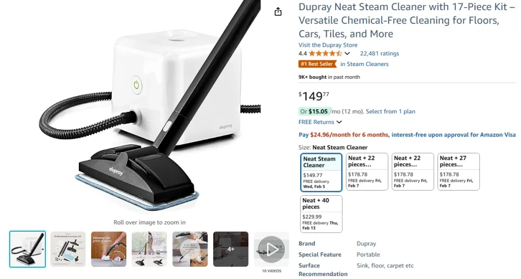 Steam Cleaner