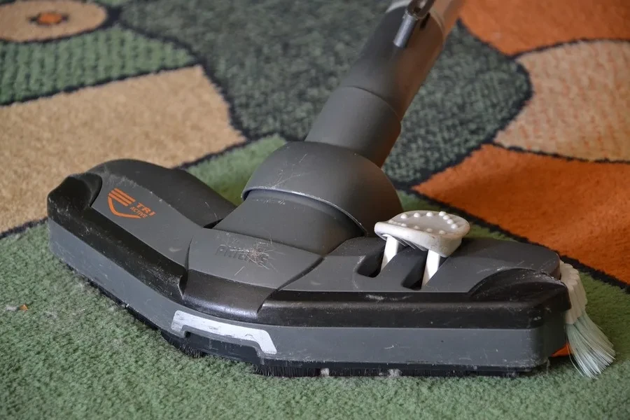 black Philips cleaner on a carpet