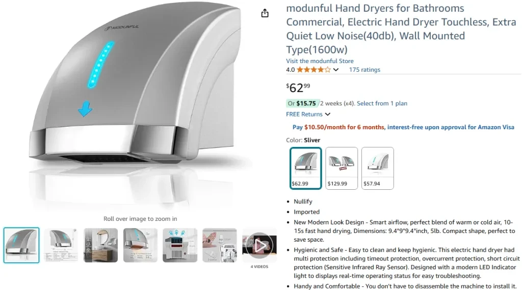 Hand Dryer