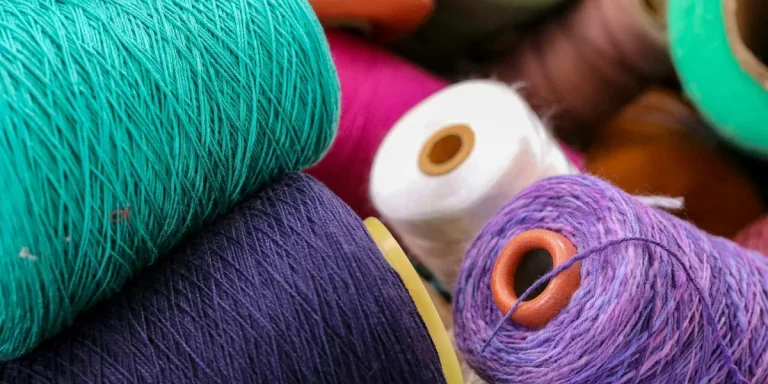 textiles trends 2025 with different yarns of fabric